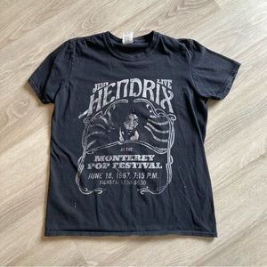 Jimmie Hendrix Vintage Band T-shirt Size Medium. Grunge. 90s. Unisex. Rock